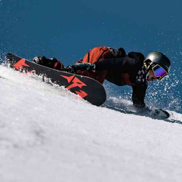 Męskie wiązania snowboardowe Jones Orion (safety red)