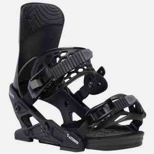 Youth Asteroid snowboard bindings (eclipse black)
