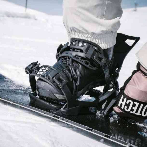 Men&#039;s Nidecker Supermatic snowboard bindings (black)