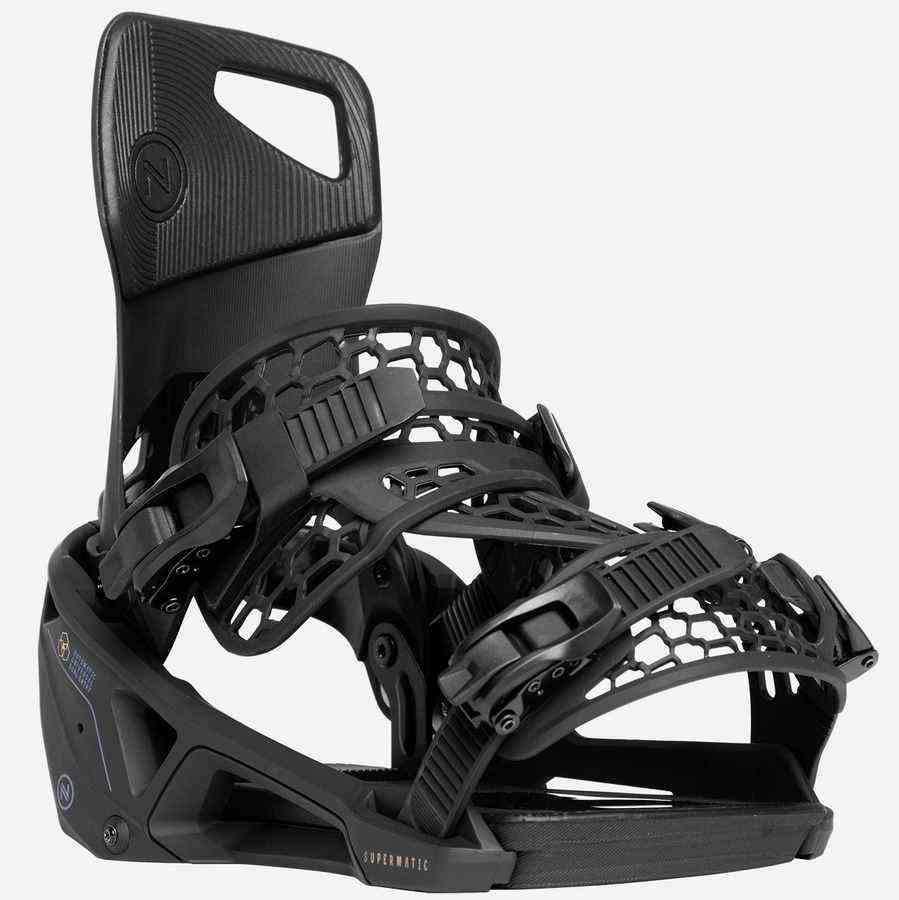 Wiązania snowboardowe Nidecker Supermatic - czarny (black)