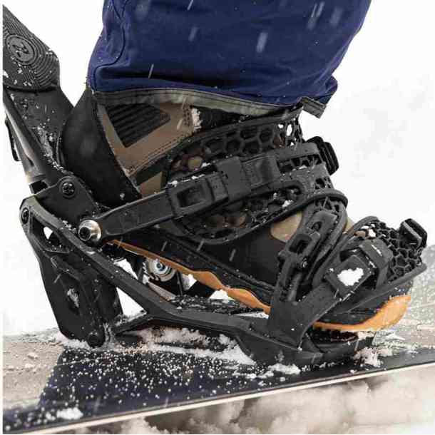 Men&#039;s Nidecker Supermatic snowboard bindings (black)