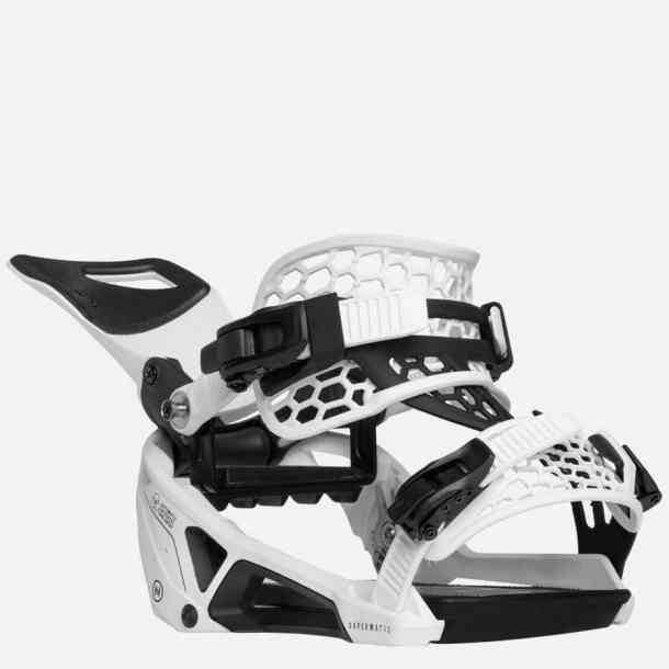 Nidecker Supermatic unisex snowboard bindings (white)