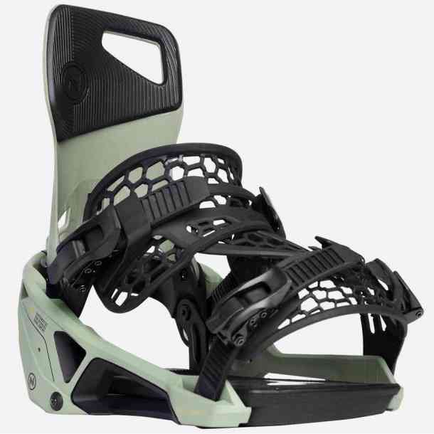 Nidecker Supermatic unisex snowboard bindings (white)