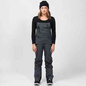 Men's Jones Shralpinist 3L Stretch snowboard bib pant (black)