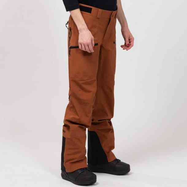 Women's Jones Shralpinist 3L Stretch snowboard bib pant (down blue)