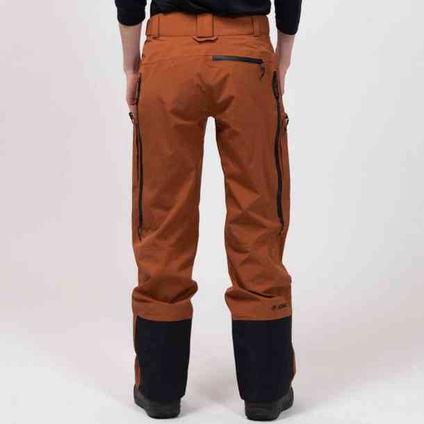 Women's Jones Shralpinist 3L Stretch snowboard bib pant (down blue)