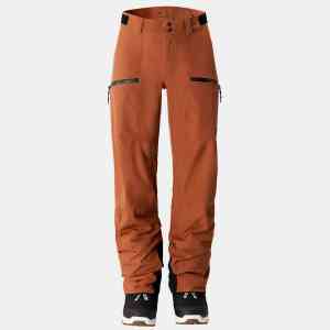 Women's Jones Shralpinist 3L Stretch snowboard bib pant (down blue)