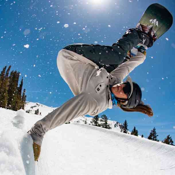 Damskie spodnie snowboardowa Jones Shralpinist 3L Stretch (terracotta)