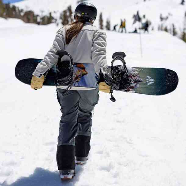 Damskie spodnie snowboardowa Jones Shralpinist 3L Stretch (terracotta)