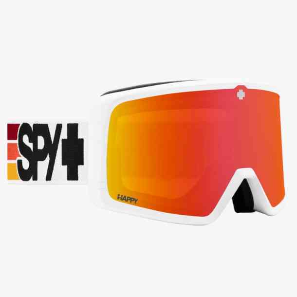 Spy Marshall 2.0 White snow goggle (happy rose silver mirror)