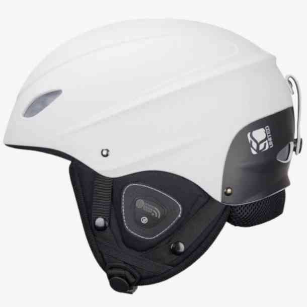 Demon Phantom snow helmet with audio (blue)