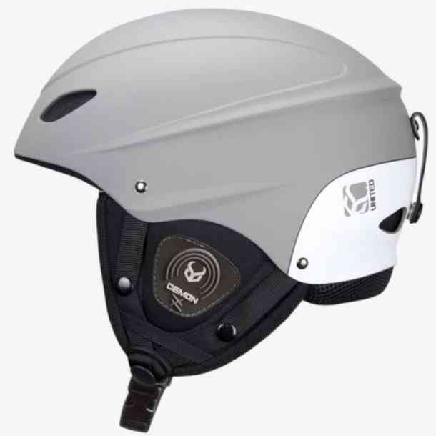 Demon Phantom snow helmet with audio (grey)