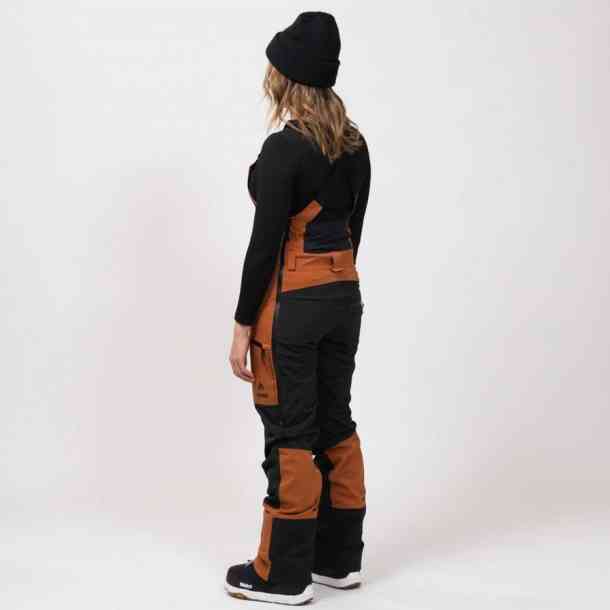 Women&#039;s Jones Mountain Surf Bib snowboard pant (terracotta)