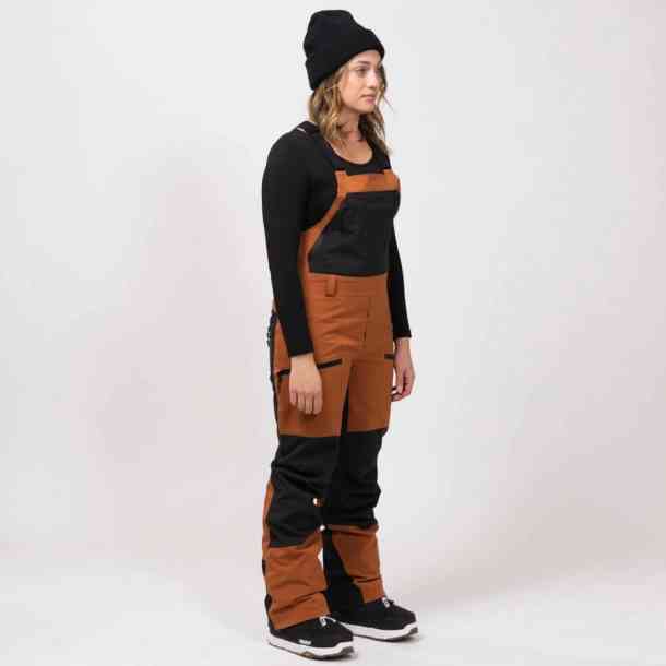 Women&#039;s Jones Mountain Surf Bib snowboard pant (terracotta)