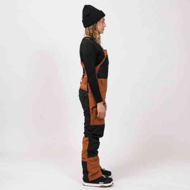 Women&#039;s Jones Mountain Surf Bib snowboard pant (terracotta)