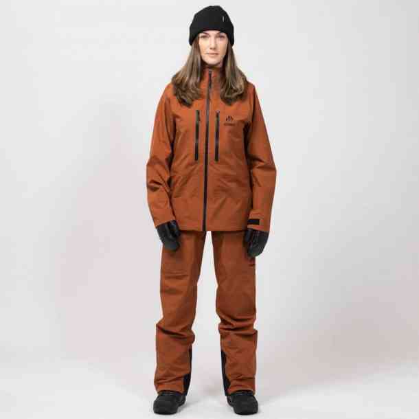 Damska kurtka snowboardowa Jones Shralpinist 3L Stretch (terracotta)