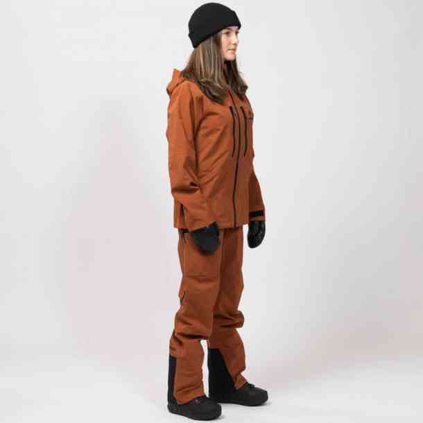 Damska kurtka snowboardowa Jones Shralpinist 3L Stretch (terracotta)