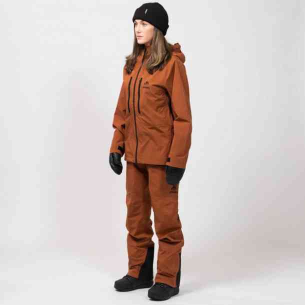 Damska kurtka snowboardowa Jones Shralpinist 3L Stretch (terracotta)