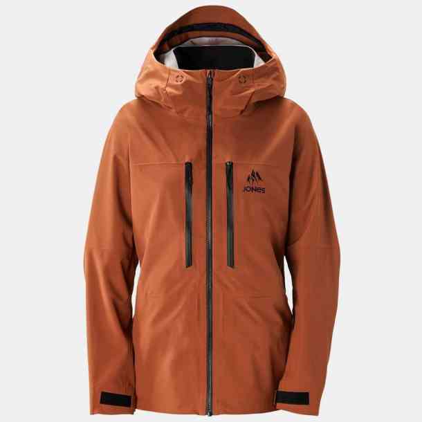 Damska kurtka snowboardowa Jones Shralpinist 3L Stretch (terracotta)