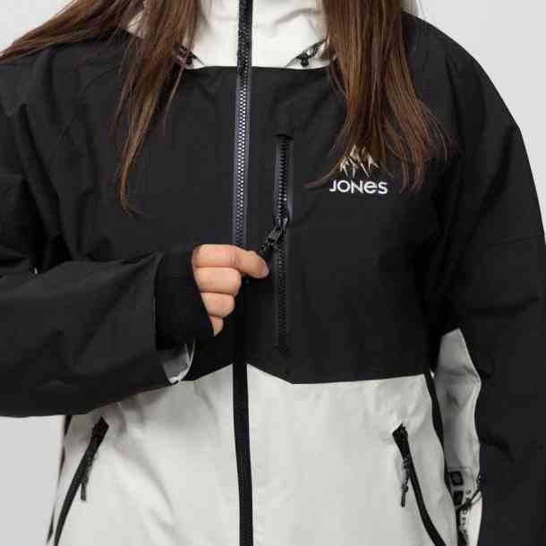 Men&#039;s Jones Mountain Surf Anorak snowboard jacket (mineral grey)