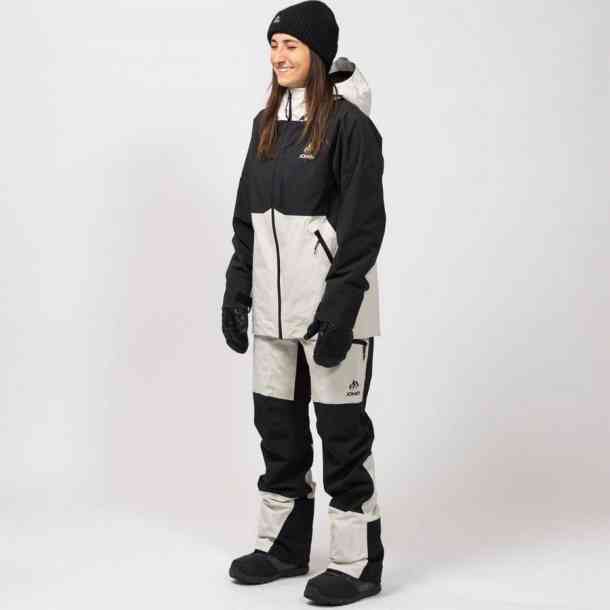 Damska kurtka snowboardowa Jones Mountain Surf (mineral gray)