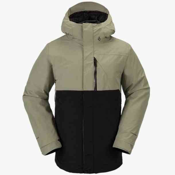 Męska kurtka snowboardowa Volcom L Gore Tex (light military)