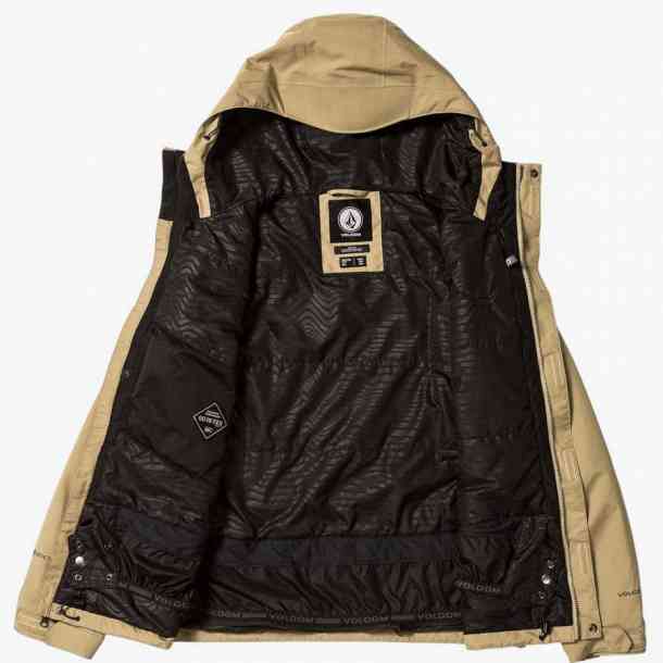 Męska kurtka snowboardowa Volcom Dua Ins Gore-Tex (dark khaki)