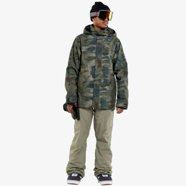 Męskie spodnie snowboardowe Volcom L Gore-Tex (light military)