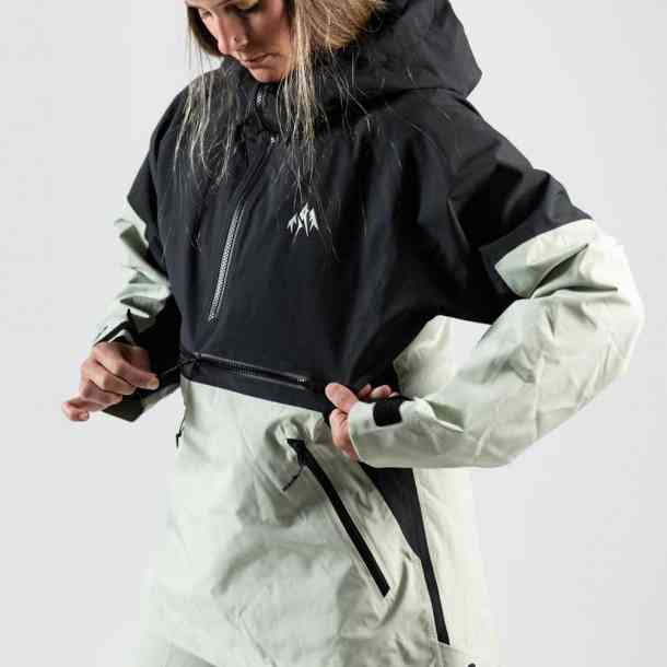 Damska kurtka snowboardowa Jones Mountain Surf Anorak (sage green)