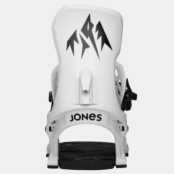 Men&#039;s Jones Meteorite snowboard bindings (cloud white)