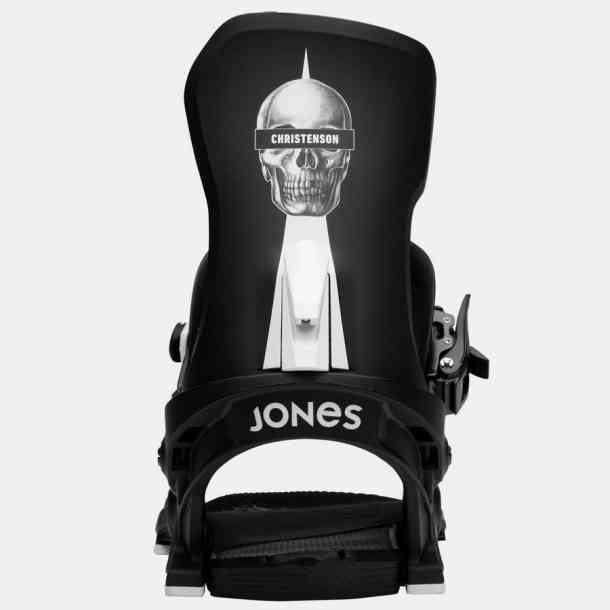 Men&#039;s Jones Meteorite snowboard bindings Surf Series (black)