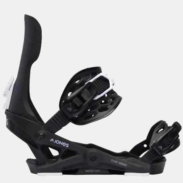 Men&#039;s Jones Meteorite snowboard bindings Surf Series (black)