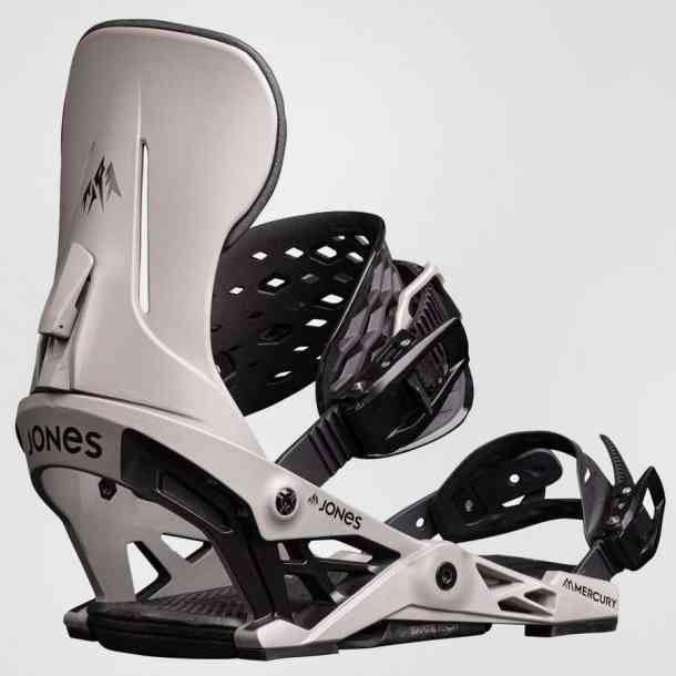 Men&#039;s Jones Mercury snowboard bindings (gray earth)