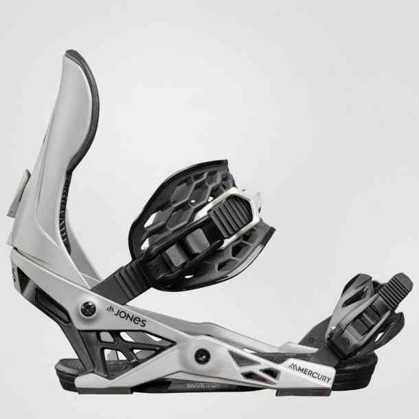 Men&#039;s Jones Mercury snowboard bindings (gray earth)