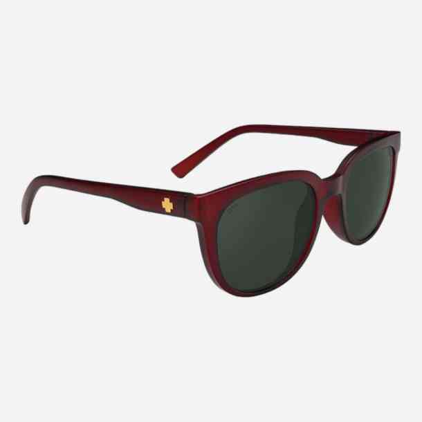 Spy Bewilder sunglasses (mat translucent/sienna red)