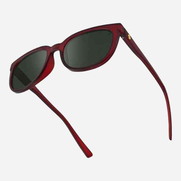 Spy Bewilder sunglasses (mat translucent/sienna red)