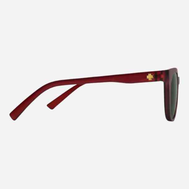 Spy Bewilder sunglasses (mat translucent/sienna red)