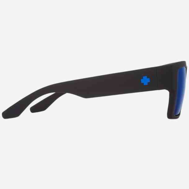 Spy Cyrus sunglasses matte black (happy bronze/blue mirror)