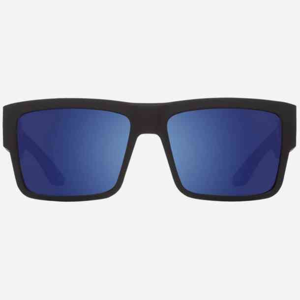 Spy Cyrus sunglasses matte black (happy bronze/blue mirror)