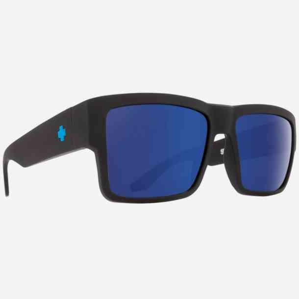 Spy Cyrus sunglasses matte black (happy bronze/blue mirror)