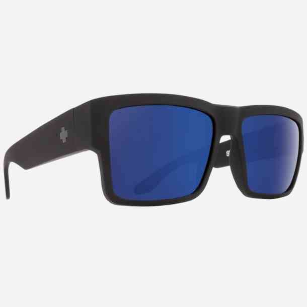 Okulary przeciwsłoneczne Spy Cyrus z polaryzacją (mat black/blue spc)