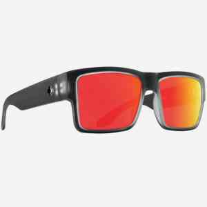 Okulary przeciwsłoneczne Spy Cyrus z polaryzacją (mat black ice/red)