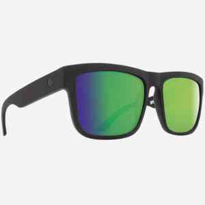 Okulary przeciwsłoneczne Spy Discord z polaryzacją (matte black/green)