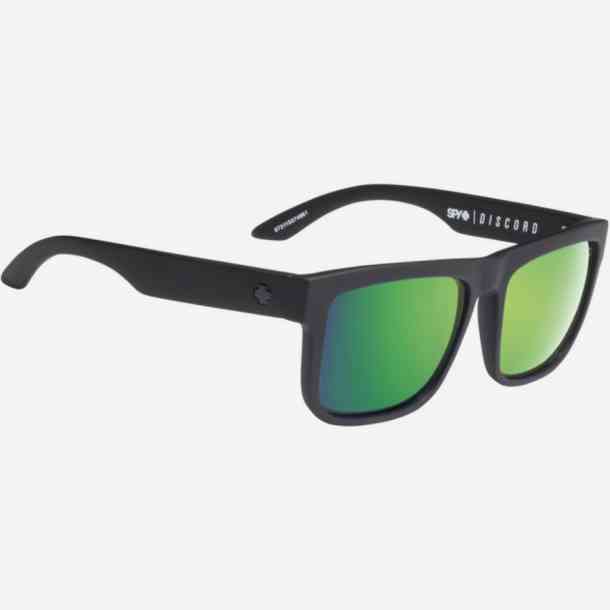 Spy Discord polarized sunglasses (matte black/happy bronze blue)