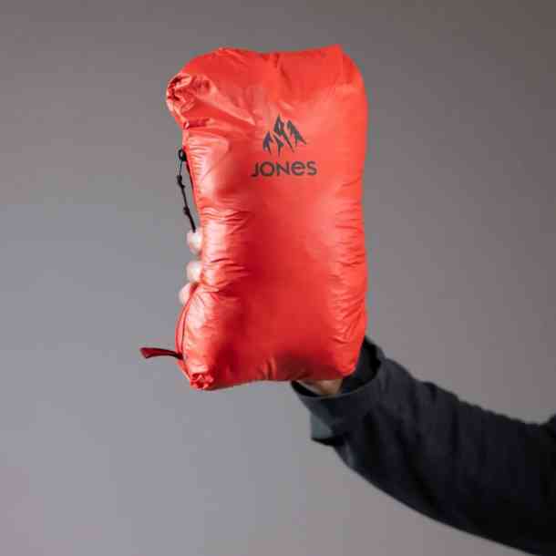 Męska kurtka puchowa Jones Ultra Re-up Down (lava red)
