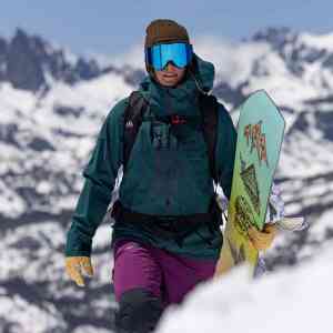 Damska kurtka snowboardowa Jones Shralpinist 3L Stretch (pacific teal) 2025