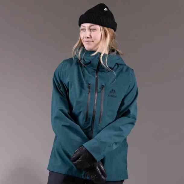 Jones women&#039;s Shralpinist 3L Stretch Rec snowboard jacket (dawn blue)