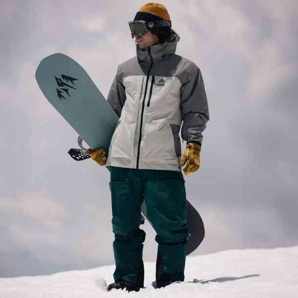 Men&#039;s Jones Mountain Surf snowboard pant (mineral grey)