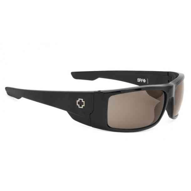 Spy Konvoy polarized sunglasses (black happy bronze/black mirror)