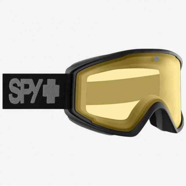 Spy Crusher Elite white snow goggle (yellow/photochromic)